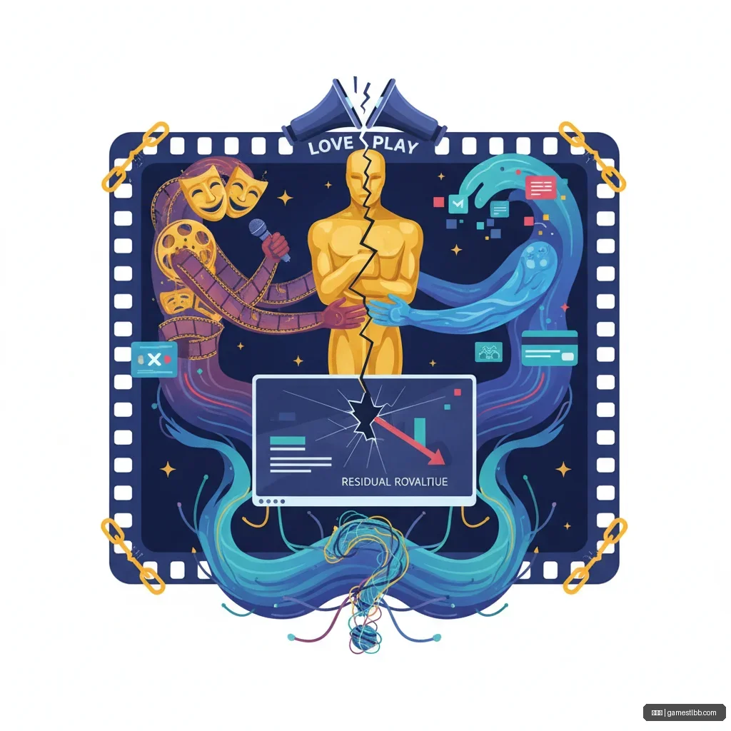 爱游戏 - 好莱坞演员罢工谈判破裂：流媒体分成成主要争议点 配图1