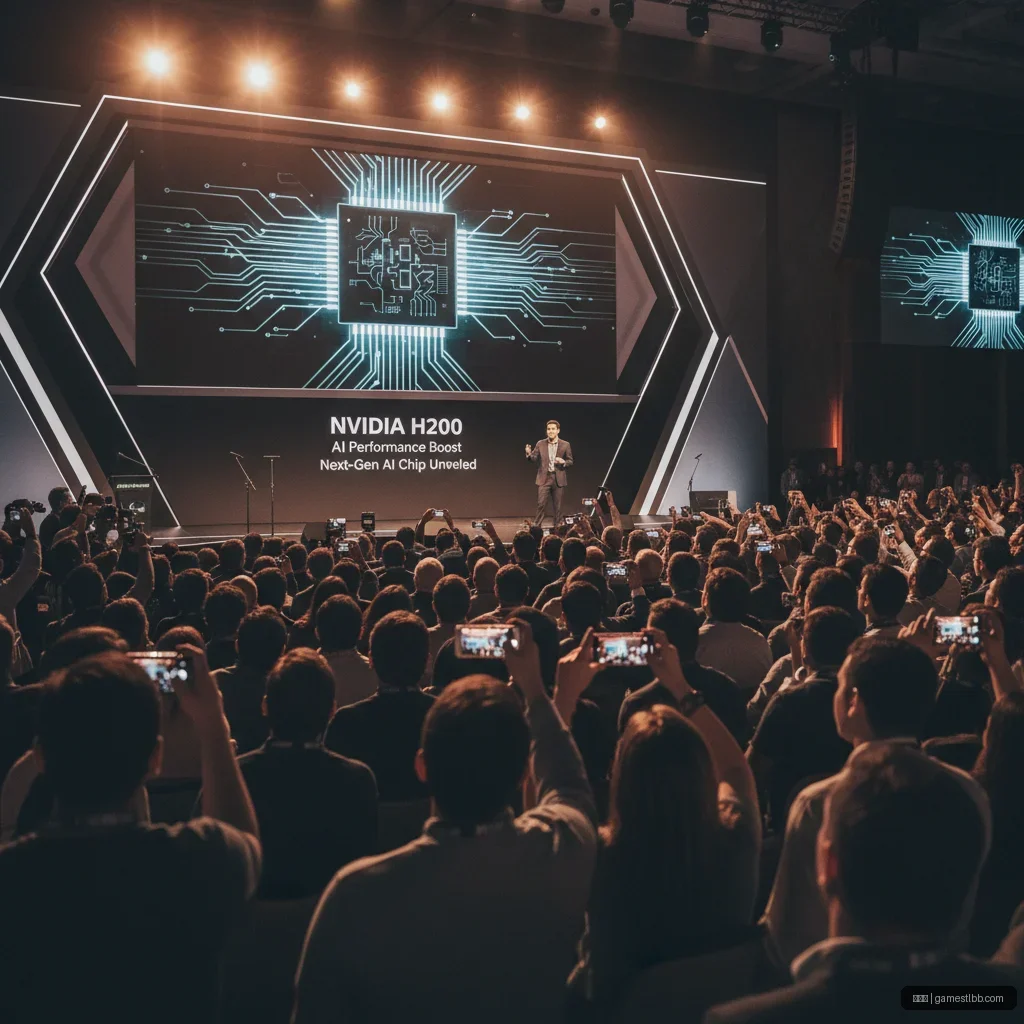 爱游戏 - 英伟达H200芯片发布，AI性能再升级引热议 配图1